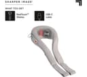SHARPER IMAGE Realtouch Shiatsu Neck Massager - Grey thumbnail 5