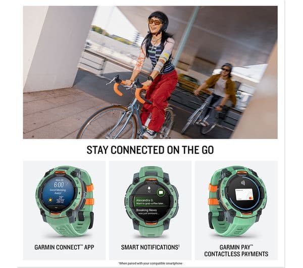 Garmin Instinct 3 AMOLED Smartwatch 45mm Neo Tropic - Image 4