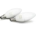 PHILIPS HUE Hue White Ambiance Wireless Bulb Twin Pack - E14 thumbnail 3