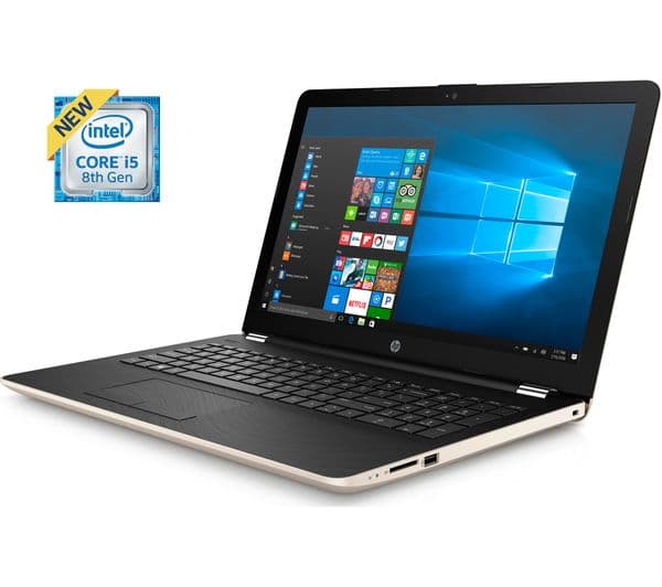 HP 15-bs162sa 15.6" Laptop - Silk Gold - Image 5