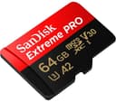 SANDISK Extreme Pro Class 10 microSDXC Memory Card - 64 GB thumbnail 2