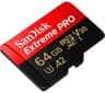 SANDISK Extreme Pro Class 10 microSDXC Memory Card - 64 GB