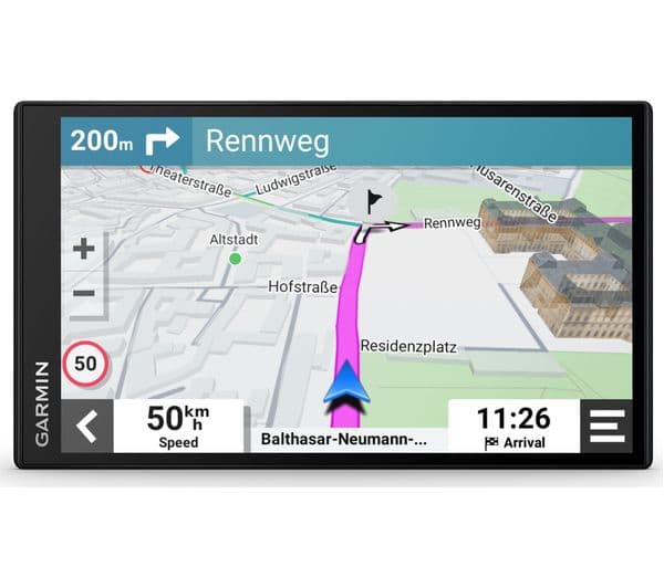 Garmin DriveSmart 76 7" Sat Nav Full Europe UK ROI Maps GPS Lifetime Updates - Image 1