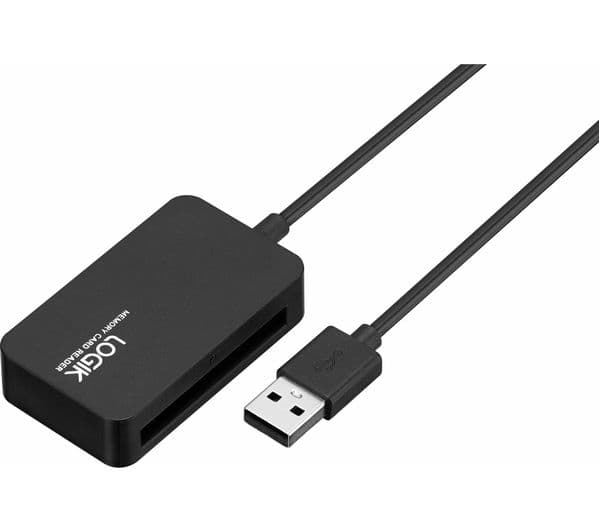 LOGIK LCR2023 USB 2.0 Memory Card Reader - Image 1