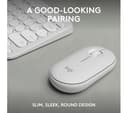 Logitech Pebble 2 MK380 Wireless Keyboard Mouse Set White thumbnail 2