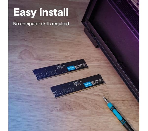 CRUCIAL 32 GB 5600 MHz DDR5 Memory Kit - 16 GB x 2 - Image 5