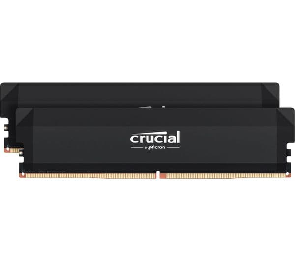 CRUCIAL Pro Overclocking 32 GB 6000 MHz DDR5 Memory Kit - 16 GB x 2 - Black - Image 1
