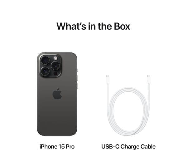 Apple iPhone 15 Pro - 256 GB, Black Titanium - Image 7