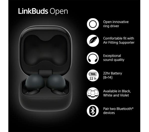 Sony LinkBuds Open Black - Image 2
