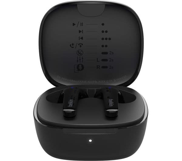BELKIN SoundForm Motion Wireless Bluetooth Earbuds - Black - Image 4