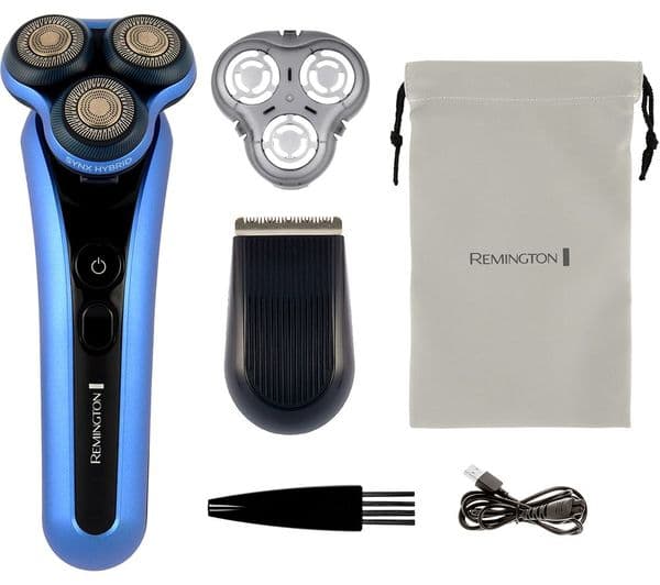 REMINGTON X7 Limitless X XR1775 Wet & Dry Beard Rotary Shaver - Blue - Image 5