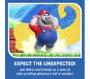Nintendo Switch OLED White & Super Mario Bros. Wonder Bundle with Nintendo Switch Online 12 Month Membership thumbnail 5