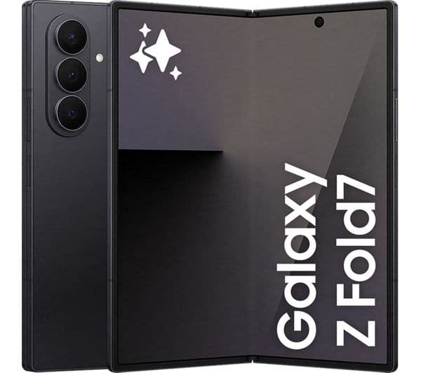Samsung Galaxy Z Fold7 1TB, AI Foldable Phone, 200MP Camera, Jet Black - Image 1