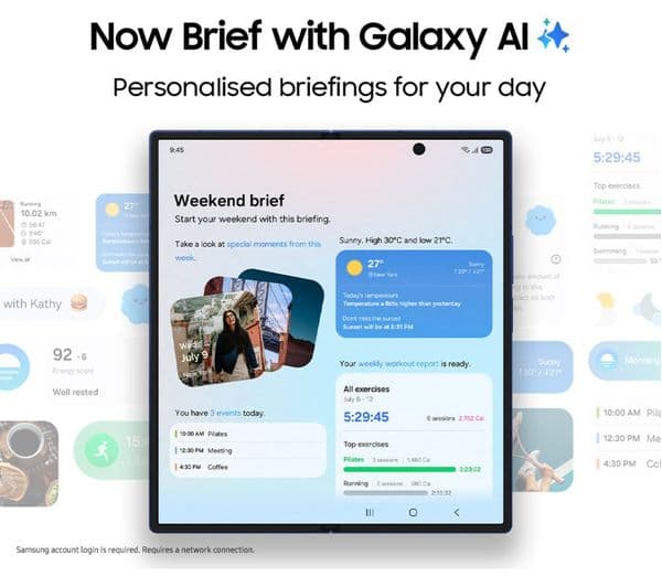 Samsung Galaxy Z Fold7 1TB, AI Foldable Phone, 200MP Camera, Jet Black - Image 4