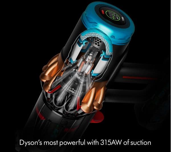 DYSON V16 Piston Animal DS60 Cordless Vacuum Cleaner - Black Copper - Image 5