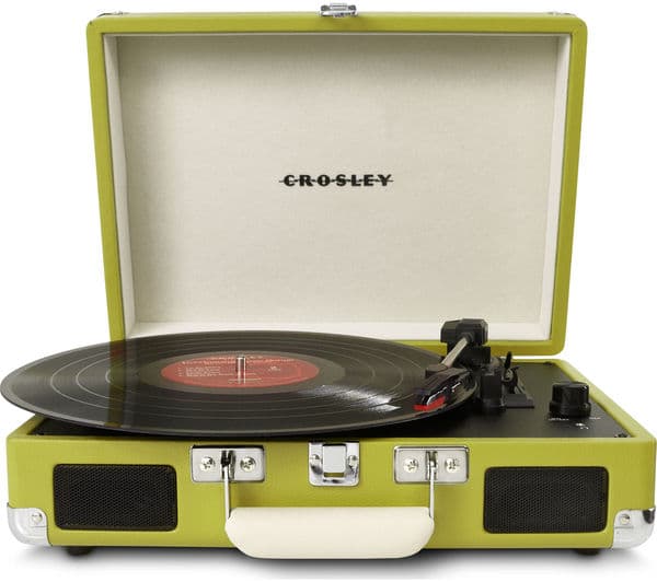 CROSLEY Cruiser CR8005ATRQ Turntable - Green - Image 1