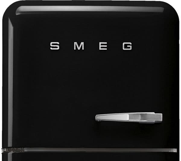 SMEG FAB30LBL5UK 70/30 Fridge Freezer - Black - Image 2
