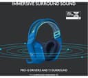 LOGITECH G733 LIGHTSPEED Wireless Gaming Headset - Blue thumbnail 10
