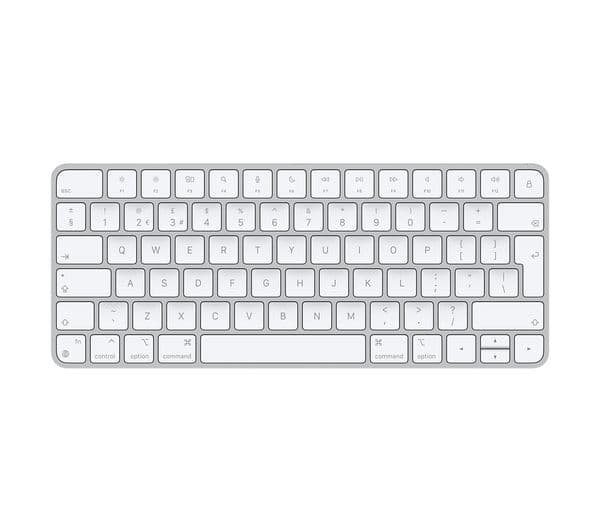 APPLE Magic Wireless Keyboard - White & Silver - Image 1