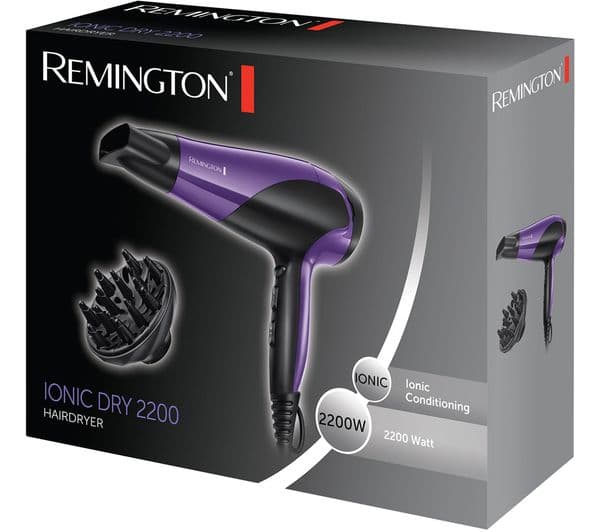 REMINGTON D3190 Hair Dryer - Purple - Image 7