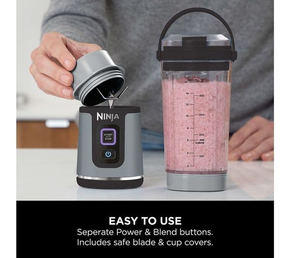 Ninja Blast BC151UKBK Cordless Blender - Black - Image 8