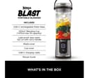 Ninja Blast BC151UKBK Cordless Blender - Black thumbnail 10