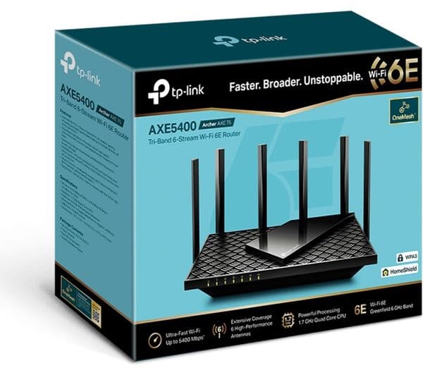 TP-Link Archer AXE75 WiFi Router - Image 6