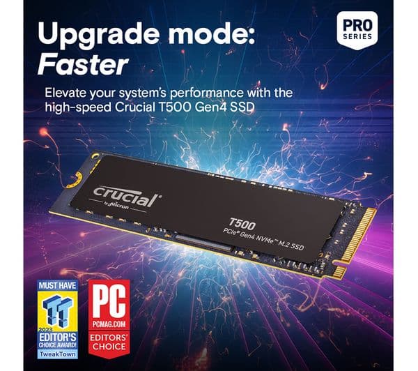 CRUCIAL T500 M.2 Internal SSD - 2 TB - Image 3