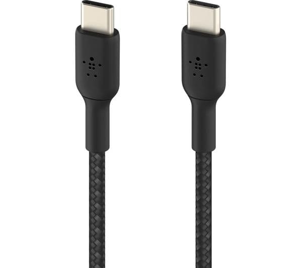 Belkin Braided USB Type-C Cable 2m Black - Image 1