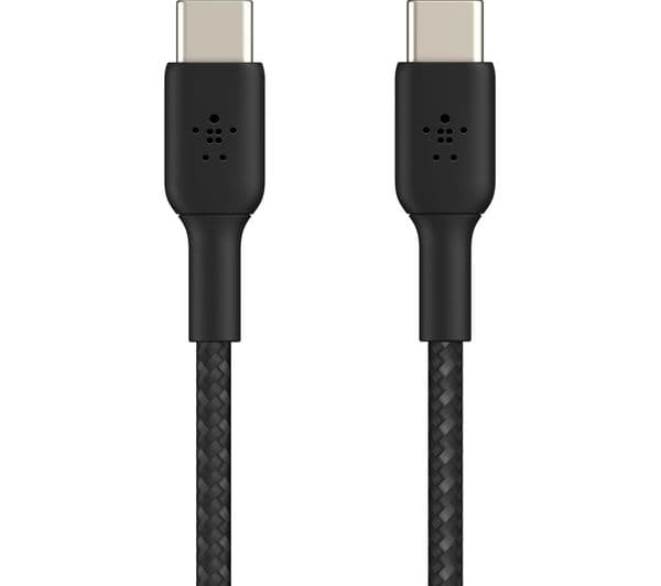 Belkin Braided USB Type-C Cable 2m Black - Image 2