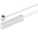 LOGIK L4W4S18 Left-Handed Surge Protected 4-Socket Extension Lead - 4 m thumbnail 2
