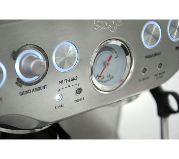 SAGE The Barista Express BES875 Bean to Cup Coffee Machine - Stainless Steel - Image 3