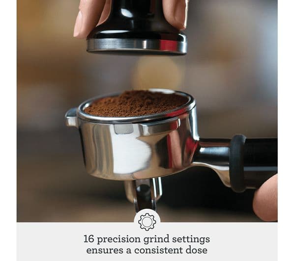 SAGE The Barista Express BES875 Bean to Cup Coffee Machine - Stainless Steel - Image 5