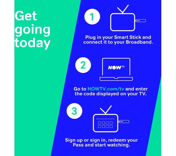NOW TV Smart Stick with 1 Month Cinema, Entertainment & Sports Day Pass - Image 10