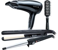 REMINGTON S3500GP Haircare Gift Pack - Black - Image 1