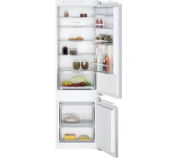 NEFF KI5872FE0G Integrated 70/30 Fridge Freezer - Fixed Hinge - Image 1