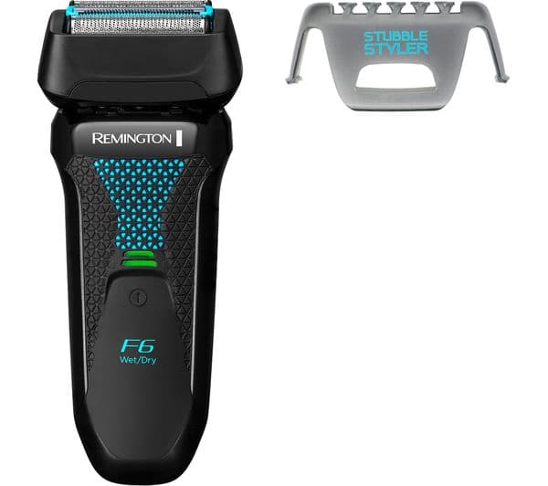 REMINGTON F6 Style Series F6000 Wet & Dry Foil Shaver - Black - Image 3