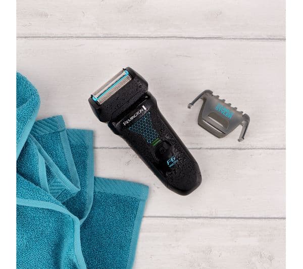 REMINGTON F6 Style Series F6000 Wet & Dry Foil Shaver - Black - Image 4
