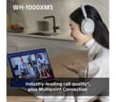 Sony WH-1000XM5 Headphones Midnight Blue thumbnail 9