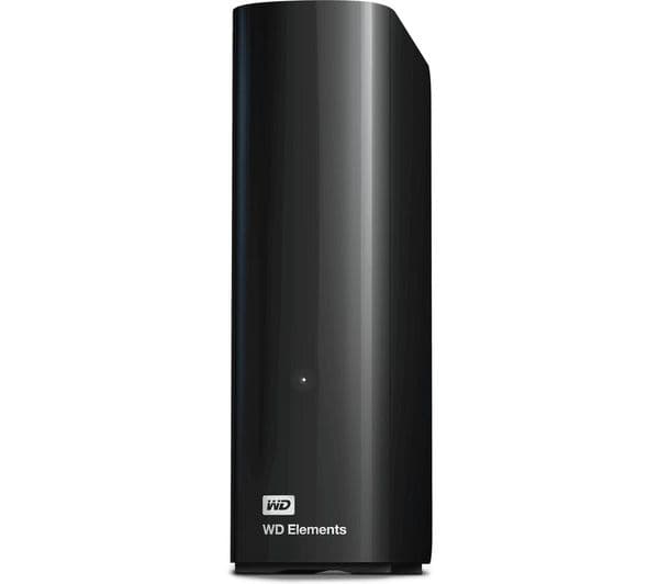 WD Elements Desktop External Hard Drive - 22 TB, Black - Image 1