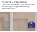 DYSON 360 Vis Nav Robot Vacuum Cleaner - Blue & Nickel thumbnail 4