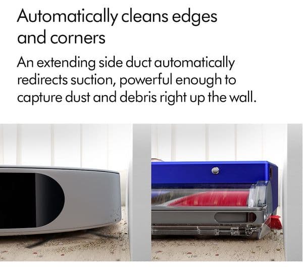 DYSON 360 Vis Nav Robot Vacuum Cleaner - Blue & Nickel - Image 5