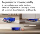 DYSON 360 Vis Nav Robot Vacuum Cleaner - Blue & Nickel thumbnail 6