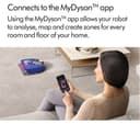 DYSON 360 Vis Nav Robot Vacuum Cleaner - Blue & Nickel thumbnail 8