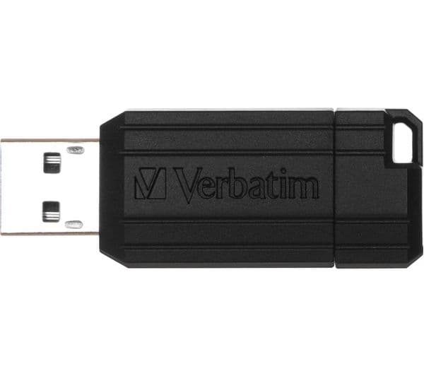 Verbatim PinStripe 32GB USB 2.0 Black - Image 1