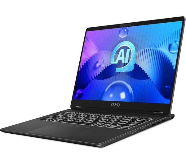MSI Prestige 14 AI Studio 14" Laptop - Intel® Core™ Ultra 7, 1 TB SSD, Grey - Image 1