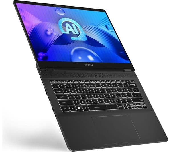 MSI Prestige 14 AI Studio 14" Laptop - Intel® Core™ Ultra 7, 1 TB SSD, Grey - Image 4