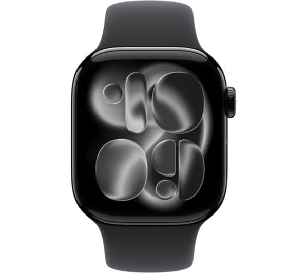 APPLE Watch Series 11 - 42 mm Jet Black Aluminium Case with Black Sport Band, M/L - Image 7
