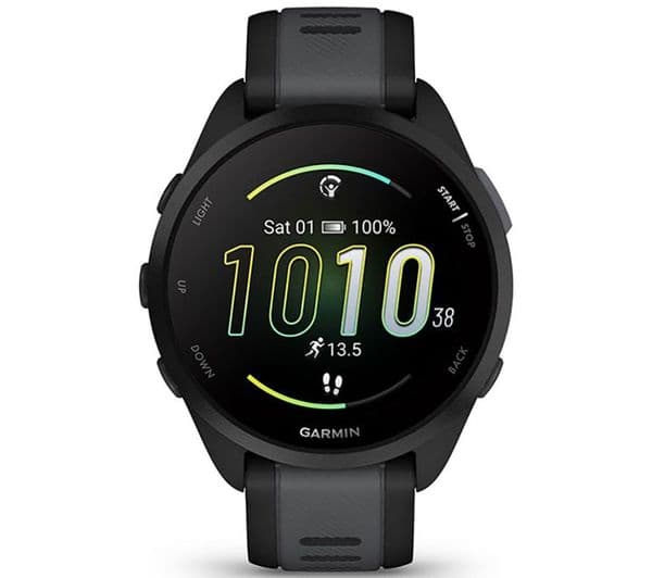 Garmin Forerunner 165 Music Smartwatch 43mm Black/Slate Gray