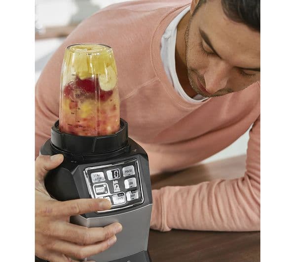 Ninja Nutri Ninja Compact Duo BL492UK Blender - Silver - Image 3